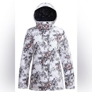 SMN Snowboard Jacket Floral print